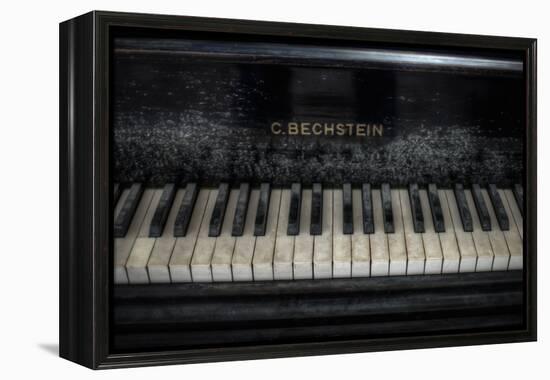 Old Bechstein Piano-Nathan Wright-Framed Premier Image Canvas