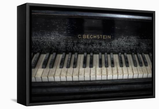 Old Bechstein Piano-Nathan Wright-Framed Premier Image Canvas