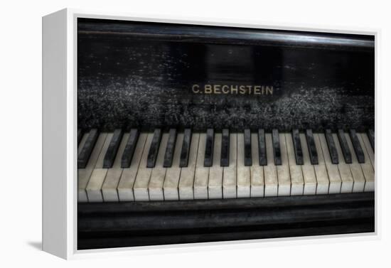 Old Bechstein Piano-Nathan Wright-Framed Premier Image Canvas