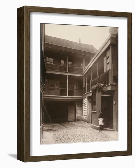Old Bell Inn, Holborn, London, 1884-Henry Dixon-Framed Photographic Print