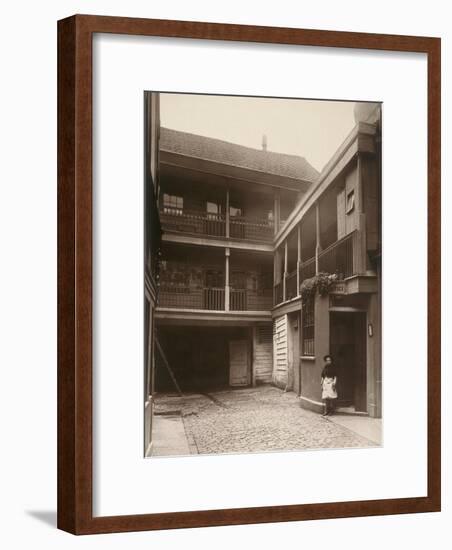 Old Bell Inn, Holborn, London, 1884-Henry Dixon-Framed Photographic Print