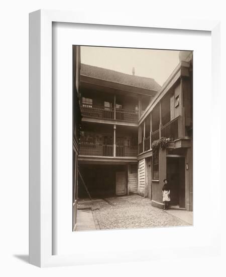 Old Bell Inn, Holborn, London, 1884-Henry Dixon-Framed Photographic Print