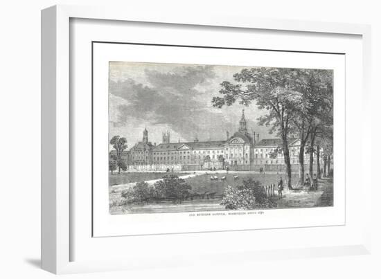 Old Bethlem Hospital. Moorfields About 1750, 1878-Walter Thornbury-Framed Giclee Print