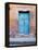 Old Blue Door, San Miguel, Guanajuato State, Mexico-Julie Eggers-Framed Premier Image Canvas