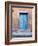 Old Blue Door, San Miguel, Guanajuato State, Mexico-Julie Eggers-Framed Photographic Print