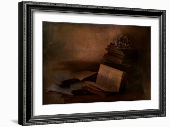 Old Books-Delphine Devos-Framed Photographic Print