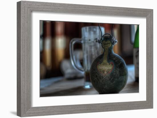 Old Bottle of Schnaps-Nathan Wright-Framed Photographic Print