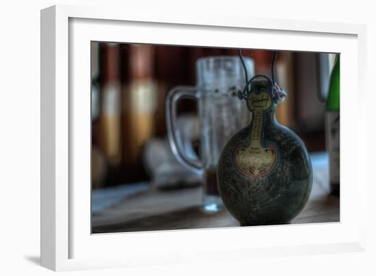 Old Bottle of Schnaps-Nathan Wright-Framed Photographic Print