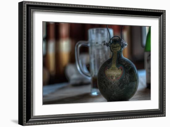 Old Bottle of Schnaps-Nathan Wright-Framed Photographic Print