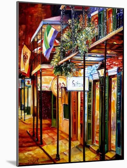 Old Bourbon Street Glow-Diane Millsap-Mounted Art Print