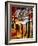 Old Bourbon Street Glow-Diane Millsap-Framed Art Print