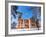 Old Brick Building on A Winter Day in Borovichi, Russia-blinow61-Framed Photographic Print