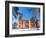 Old Brick Building on A Winter Day in Borovichi, Russia-blinow61-Framed Photographic Print