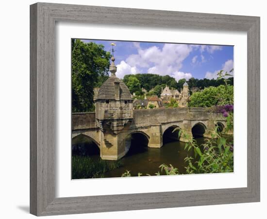 Old Bridge and Bridge Chapel, Bradford-On-Avon, Wiltshire, England, UK, Europe-John Miller-Framed Photographic Print