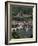 Old Bridge over the River Neckar, Old Town and Castle, Heidelberg, Baden-Wurttemberg, Germany, Euro-Hans Peter Merten-Framed Photographic Print