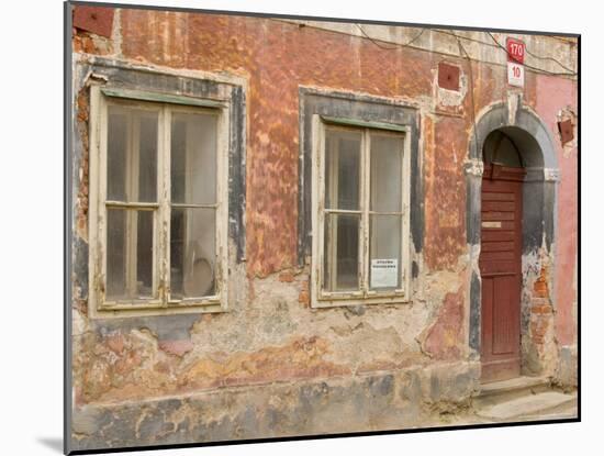 Old Building, Ceske Budejovice, Czech Republic-Russell Young-Mounted Photographic Print