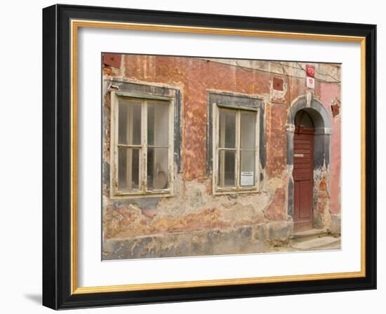 Old Building, Ceske Budejovice, Czech Republic-Russell Young-Framed Photographic Print