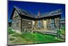 Old building in Ghost Town near Virginia City, MT-null-Mounted Photographic Print