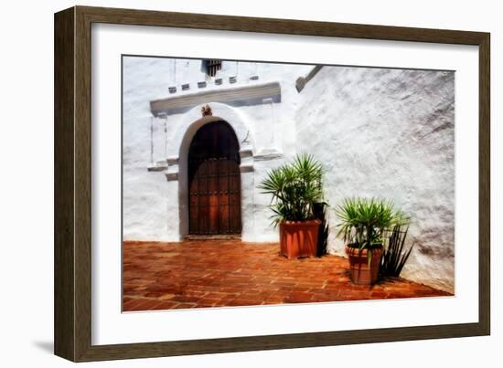 Old California Mission I-Alan Hausenflock-Framed Photo