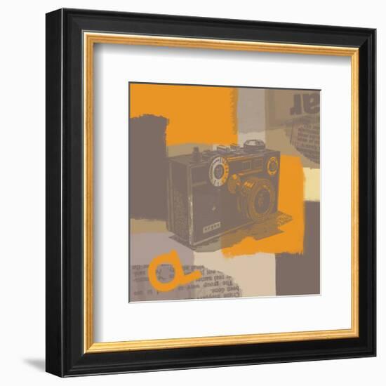 Old Camera I-Yashna-Framed Art Print