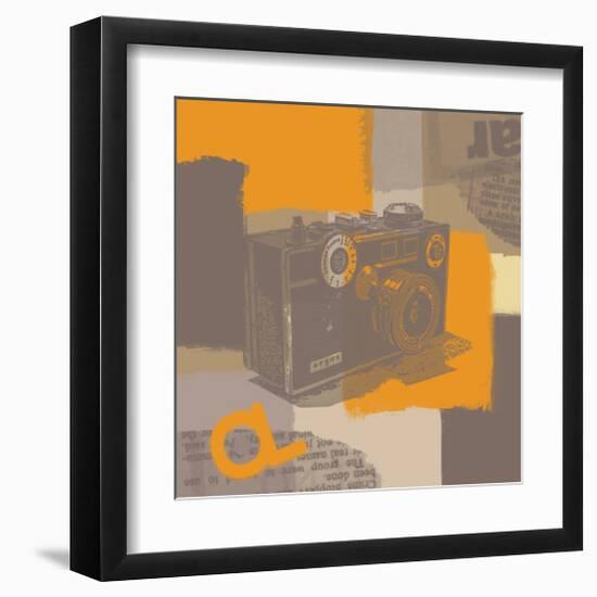 Old Camera I-Yashna-Framed Art Print