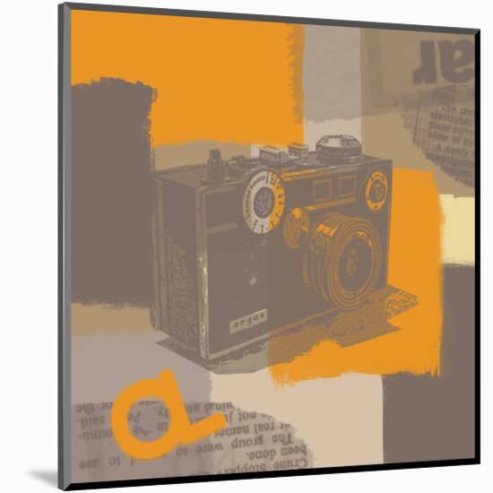 Old Camera I-Yashna-Mounted Art Print