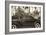 Old Car on Ocean Boulevard, Miami Beach, Florida-George Oze-Framed Photographic Print