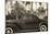 Old Car on Ocean Boulevard, Miami Beach, Florida-George Oze-Mounted Photographic Print