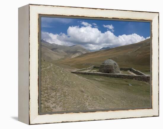 Old Caravanserai Tash Rabat Along the Old Silk Road, Torugart Pass, Kyrgyzstan, Central Asia-Michael Runkel-Framed Premier Image Canvas