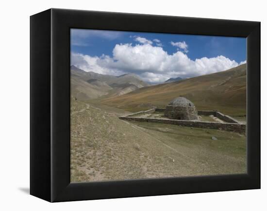 Old Caravanserai Tash Rabat Along the Old Silk Road, Torugart Pass, Kyrgyzstan, Central Asia-Michael Runkel-Framed Premier Image Canvas