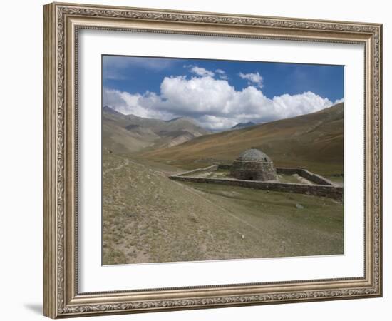 Old Caravanserai Tash Rabat Along the Old Silk Road, Torugart Pass, Kyrgyzstan, Central Asia-Michael Runkel-Framed Photographic Print