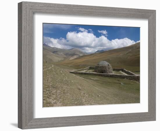 Old Caravanserai Tash Rabat Along the Old Silk Road, Torugart Pass, Kyrgyzstan, Central Asia-Michael Runkel-Framed Photographic Print