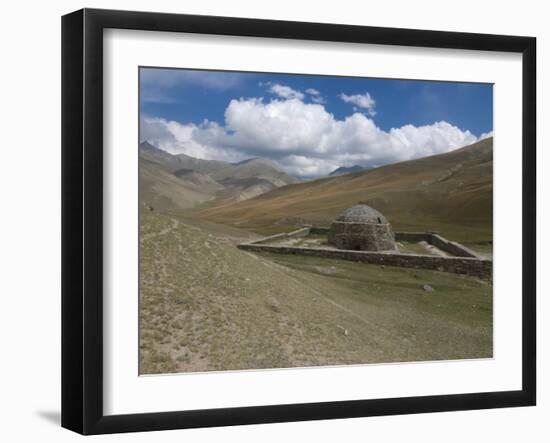 Old Caravanserai Tash Rabat Along the Old Silk Road, Torugart Pass, Kyrgyzstan, Central Asia-Michael Runkel-Framed Photographic Print