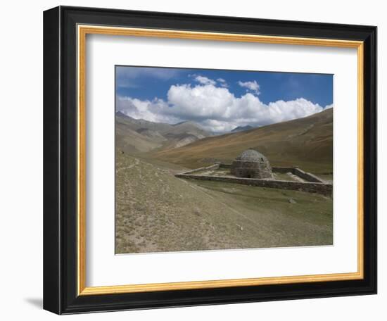 Old Caravanserai Tash Rabat Along the Old Silk Road, Torugart Pass, Kyrgyzstan, Central Asia-Michael Runkel-Framed Photographic Print