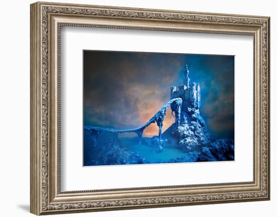 Old Castle on the Hill II-null-Framed Premium Giclee Print