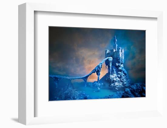Old Castle on the Hill II-null-Framed Premium Giclee Print