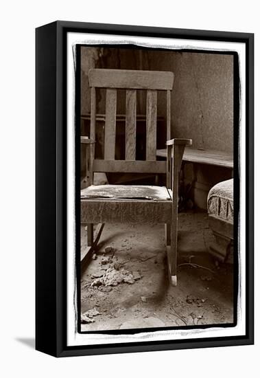 Old Chair, Bodie California-Steve Gadomski-Framed Premier Image Canvas