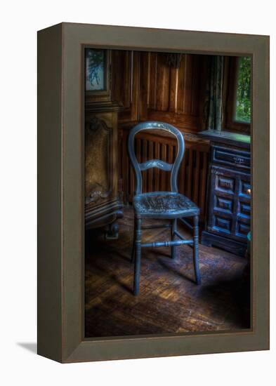 Old Chair-Nathan Wright-Framed Premier Image Canvas