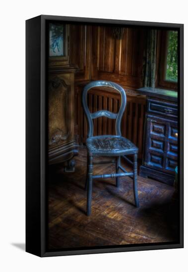Old Chair-Nathan Wright-Framed Premier Image Canvas