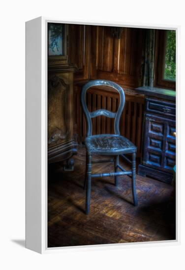 Old Chair-Nathan Wright-Framed Premier Image Canvas