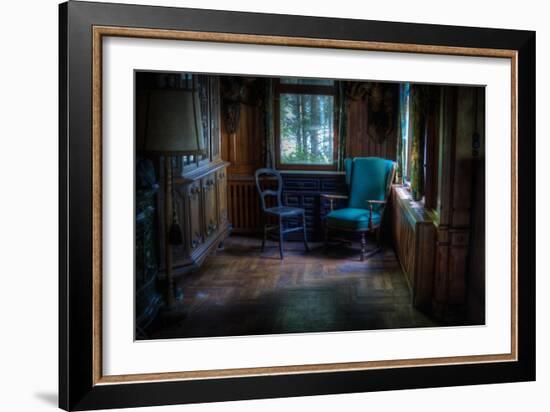 Old Chairs in Room-Nathan Wright-Framed Photographic Print