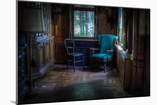 Old Chairs in Room-Nathan Wright-Mounted Photographic Print