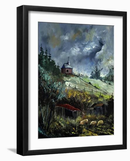 Old Chapel In Houroy-Pol Ledent-Framed Art Print