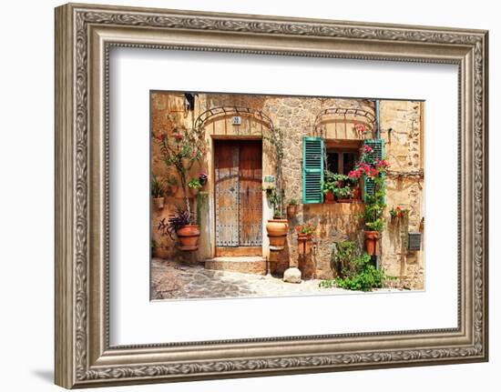 Old Charming Streets Spain-null-Framed Premium Giclee Print