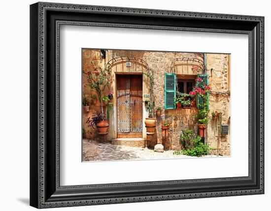 Old Charming Streets Spain-null-Framed Premium Giclee Print