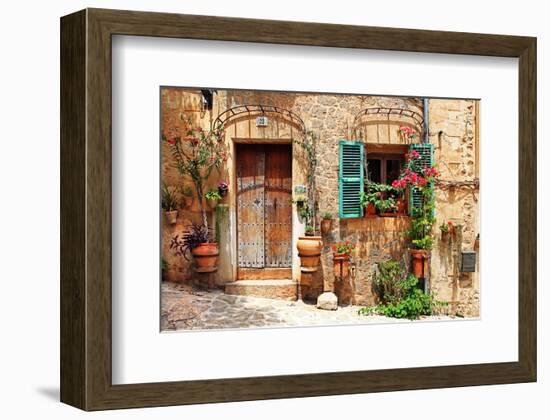 Old Charming Streets Spain-null-Framed Premium Giclee Print