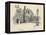 'Old Charterhouse: The Master's Court', 1886-Joseph Pennell-Framed Premier Image Canvas
