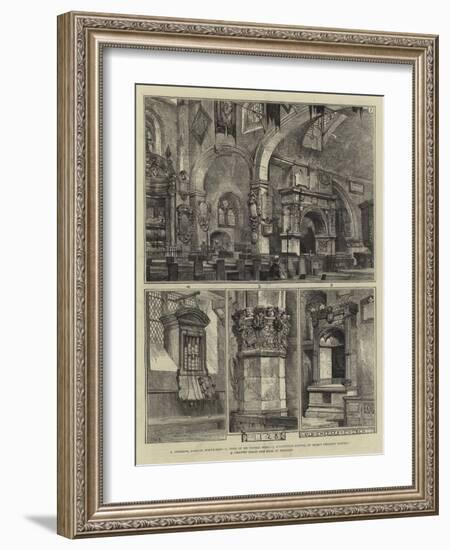 Old Chelsea Church-Henry William Brewer-Framed Giclee Print