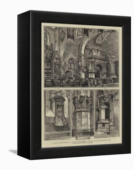 Old Chelsea Church-Henry William Brewer-Framed Premier Image Canvas