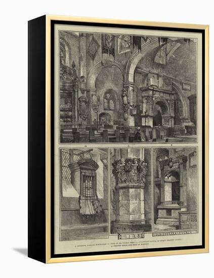 Old Chelsea Church-Henry William Brewer-Framed Premier Image Canvas